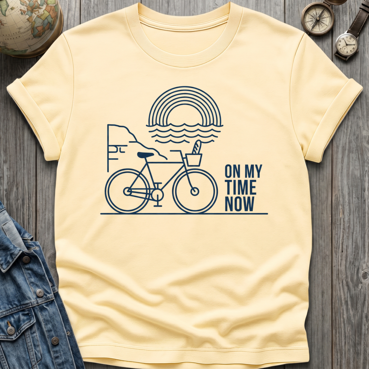 On My Time Bike T-Shirt