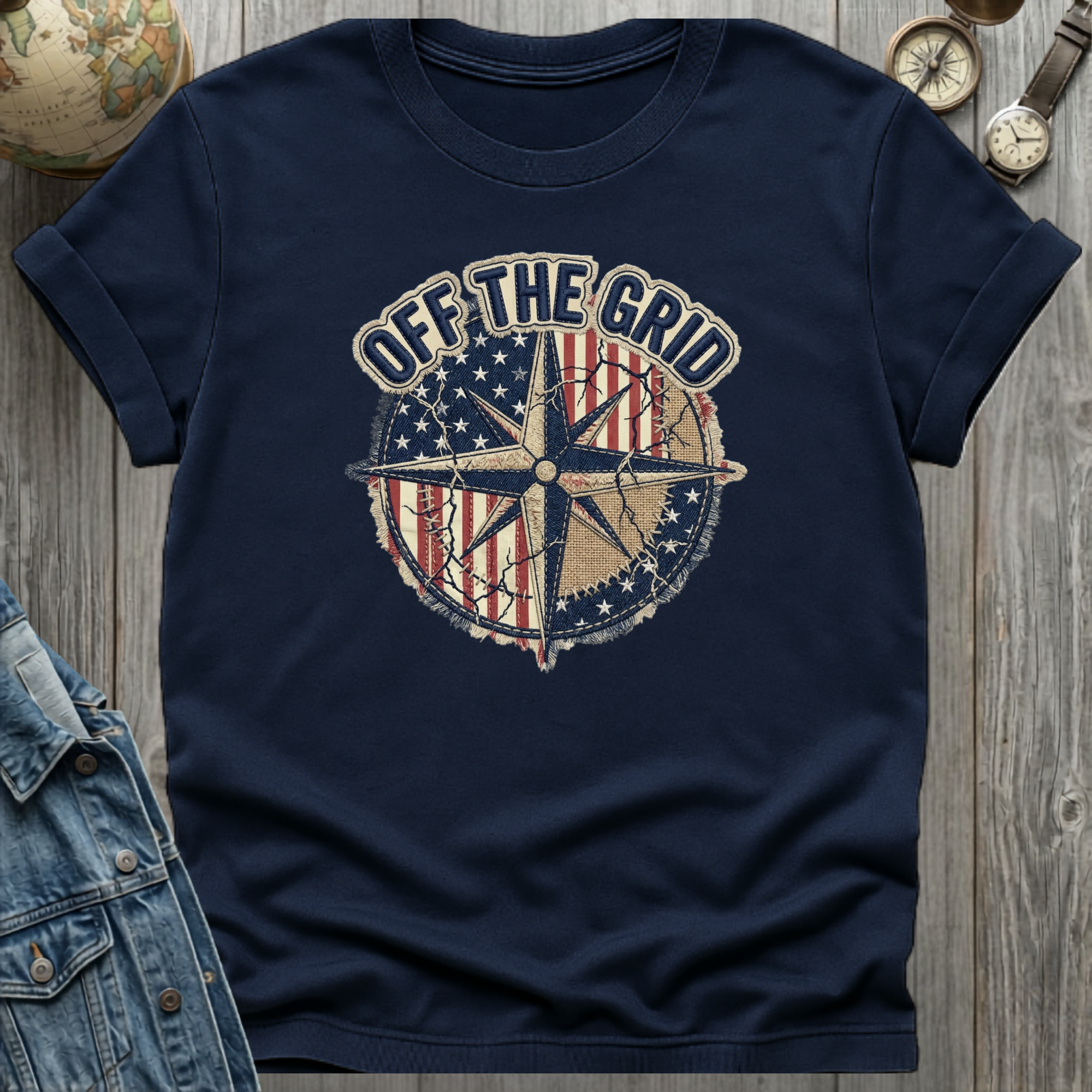 Off The Grid Patch T-Shirt