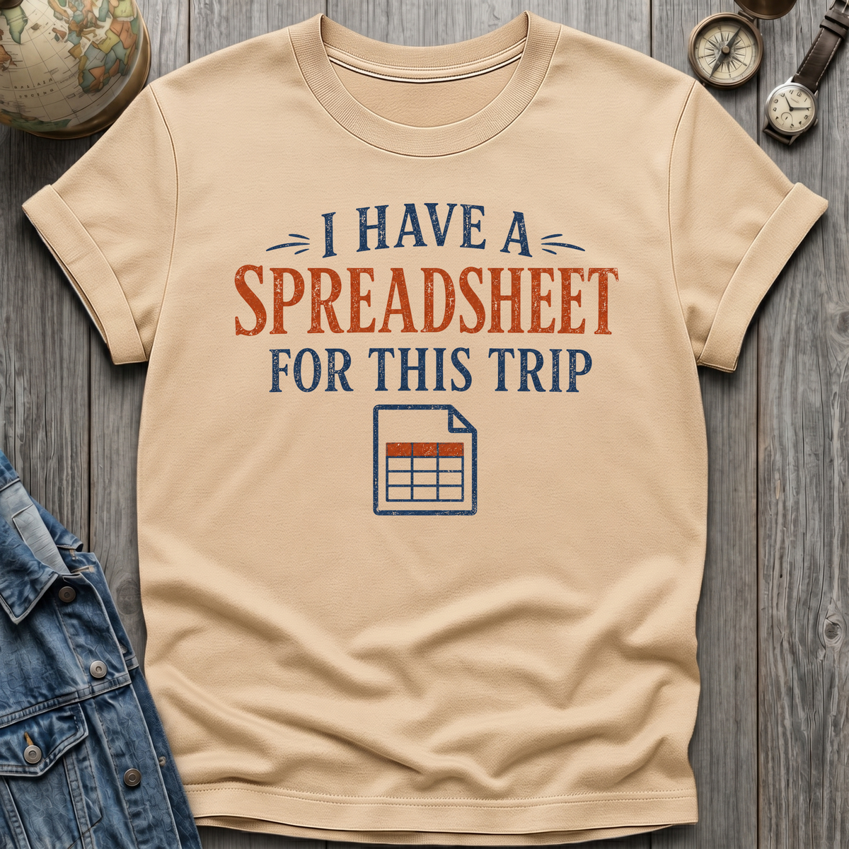 Spreadsheet Trip T-Shirt