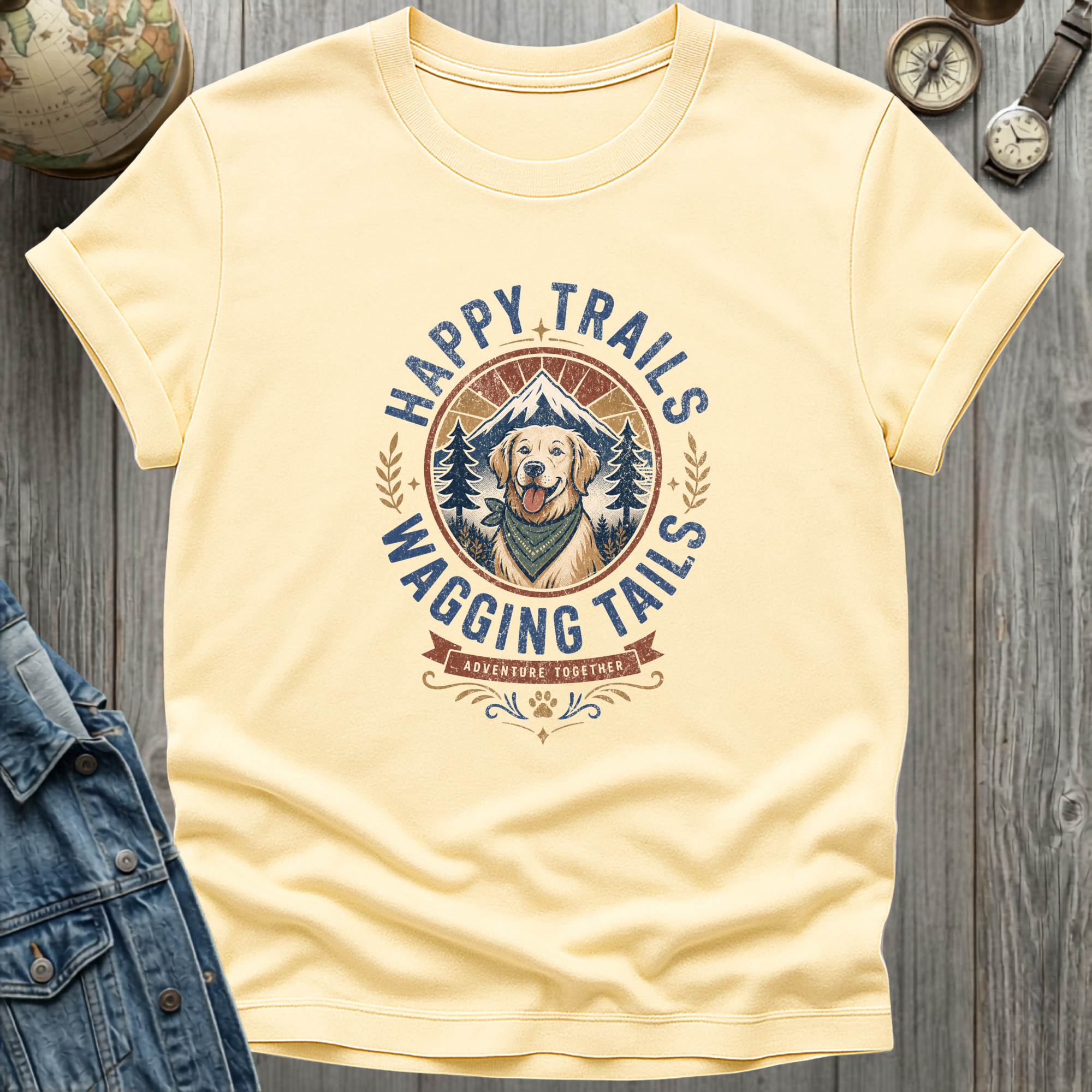 Happy Trails Emblem T-Shirt