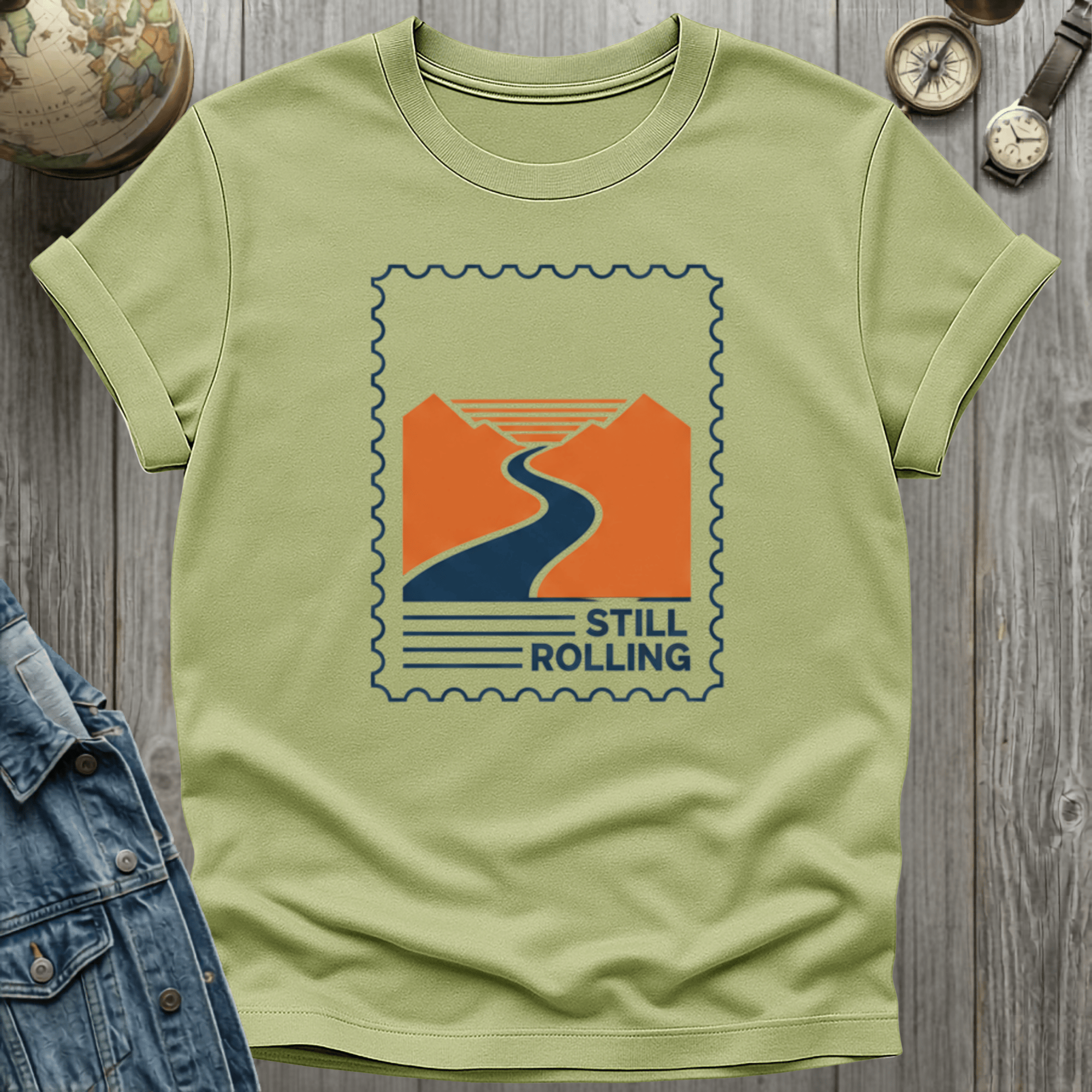 Still Rolling Stamp T-Shirt