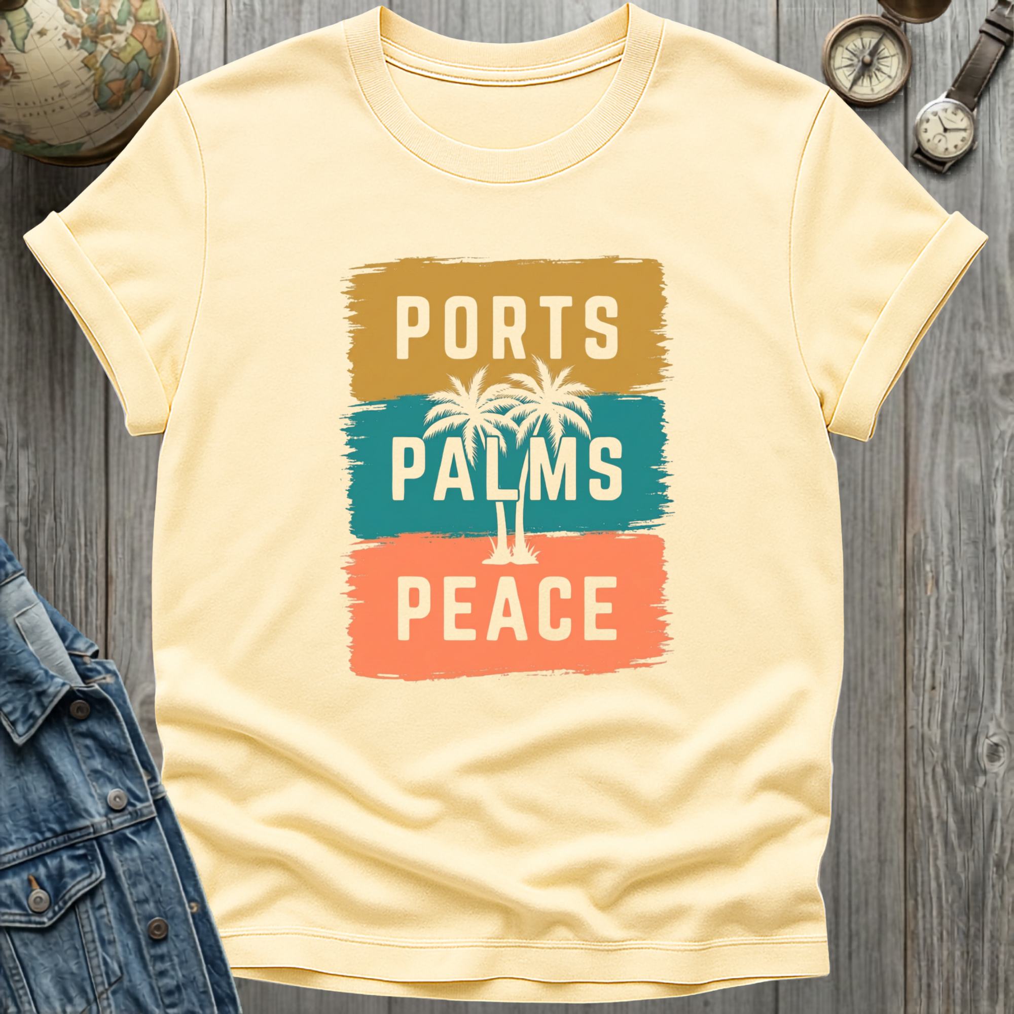 Ports Palms Peace T-Shirt