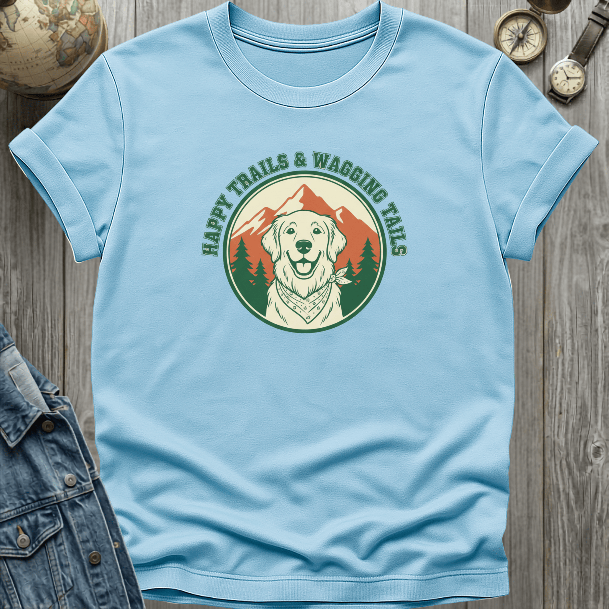 Happy Trails Wagging Tails T-Shirt
