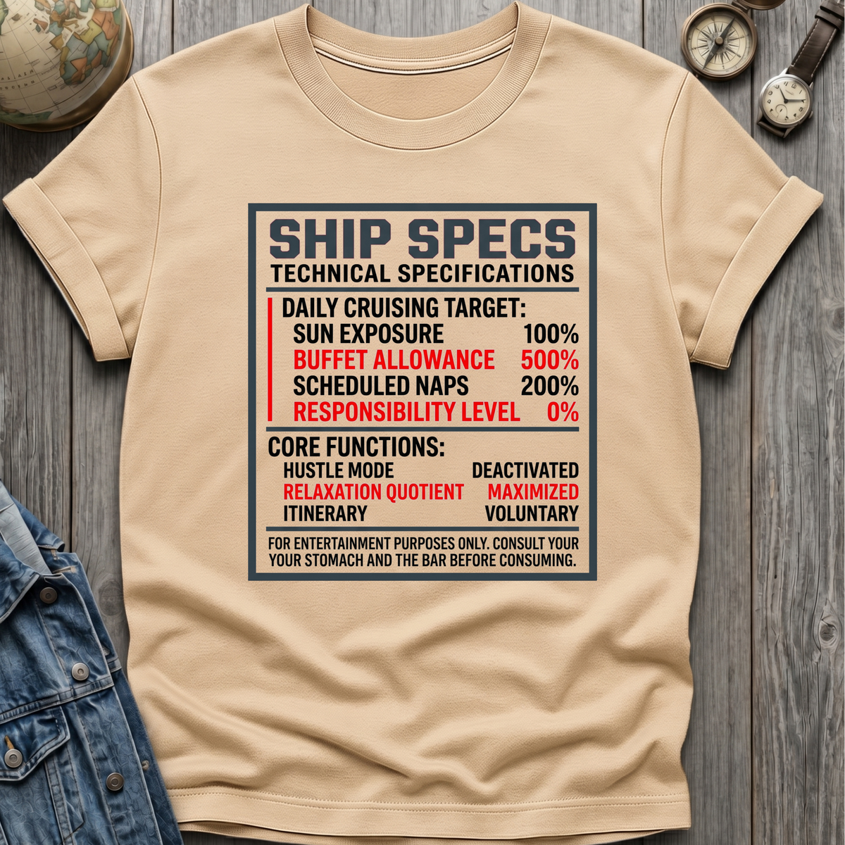 Ship Specs T-Shirt