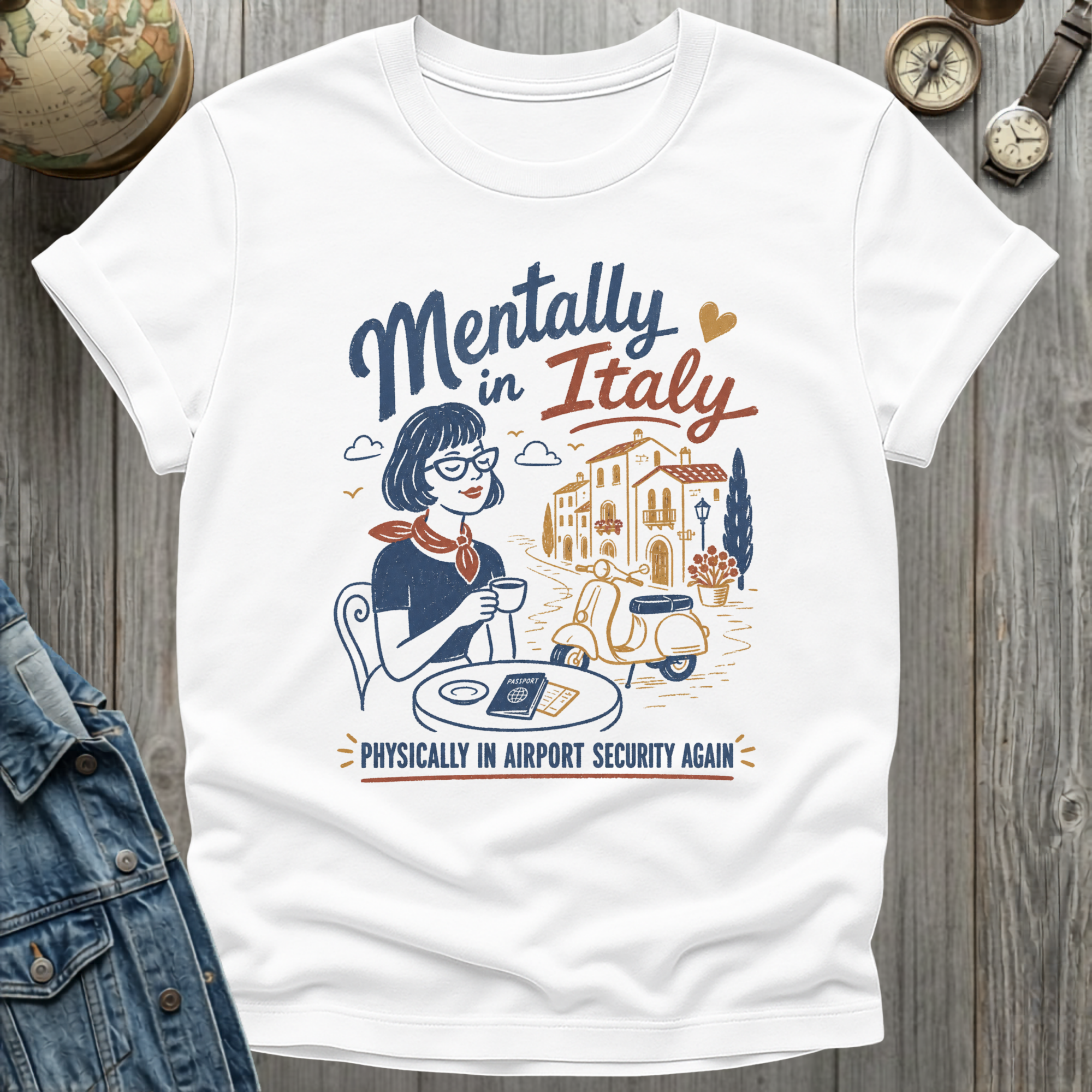 Mentally Italy T-Shirt