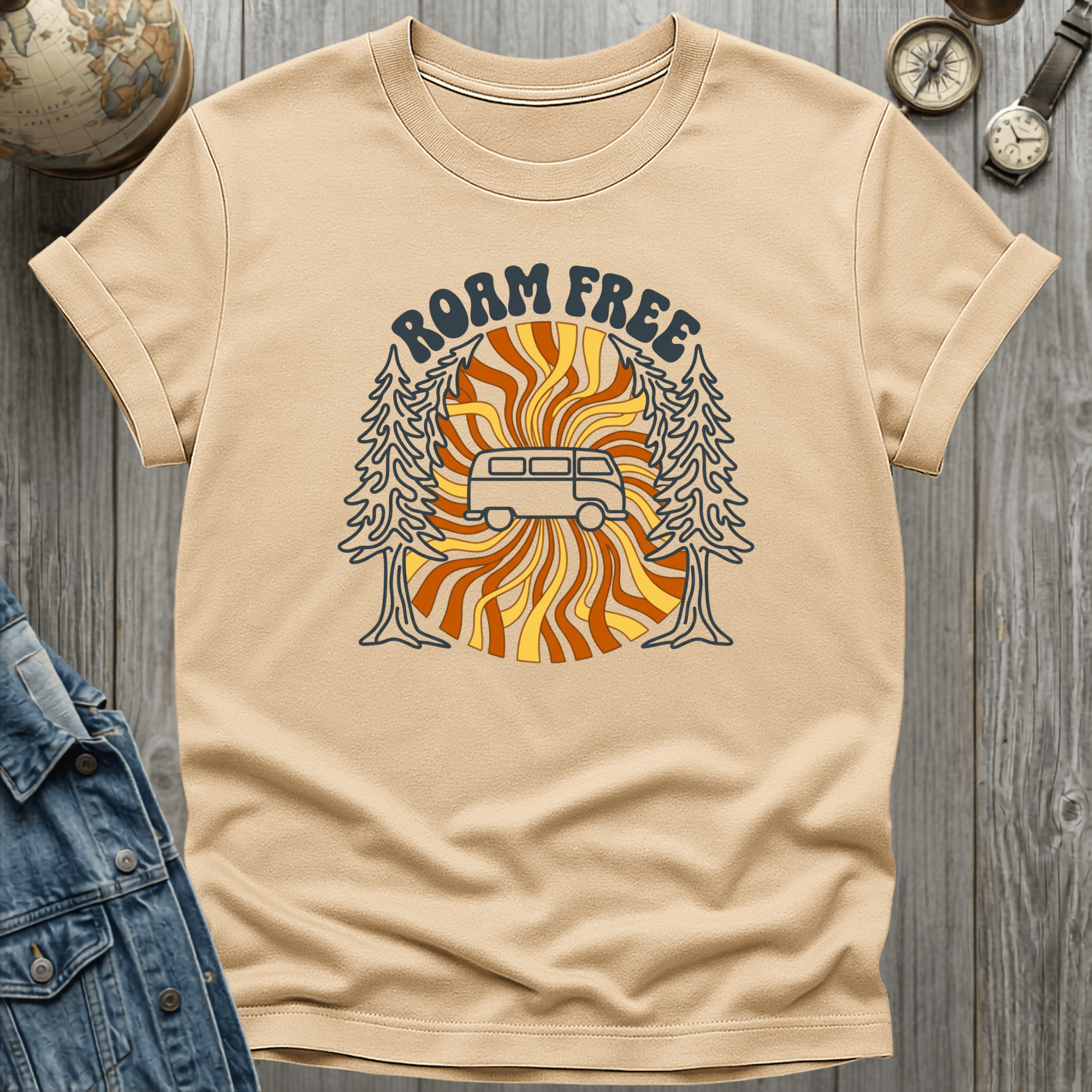 Roam Free Retro T-Shirt