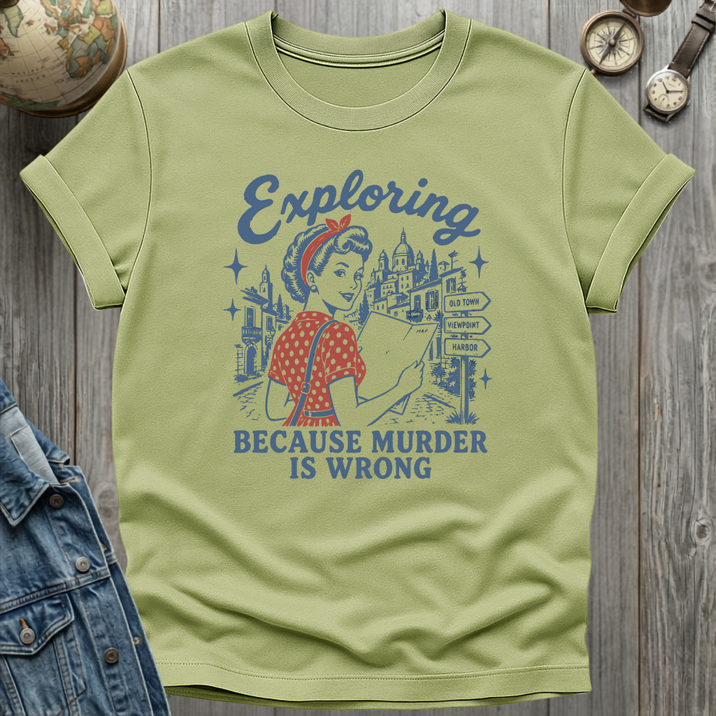 Exploring Murder T-Shirt