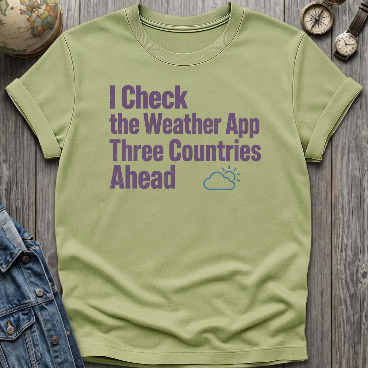 Check Weather T-Shirt