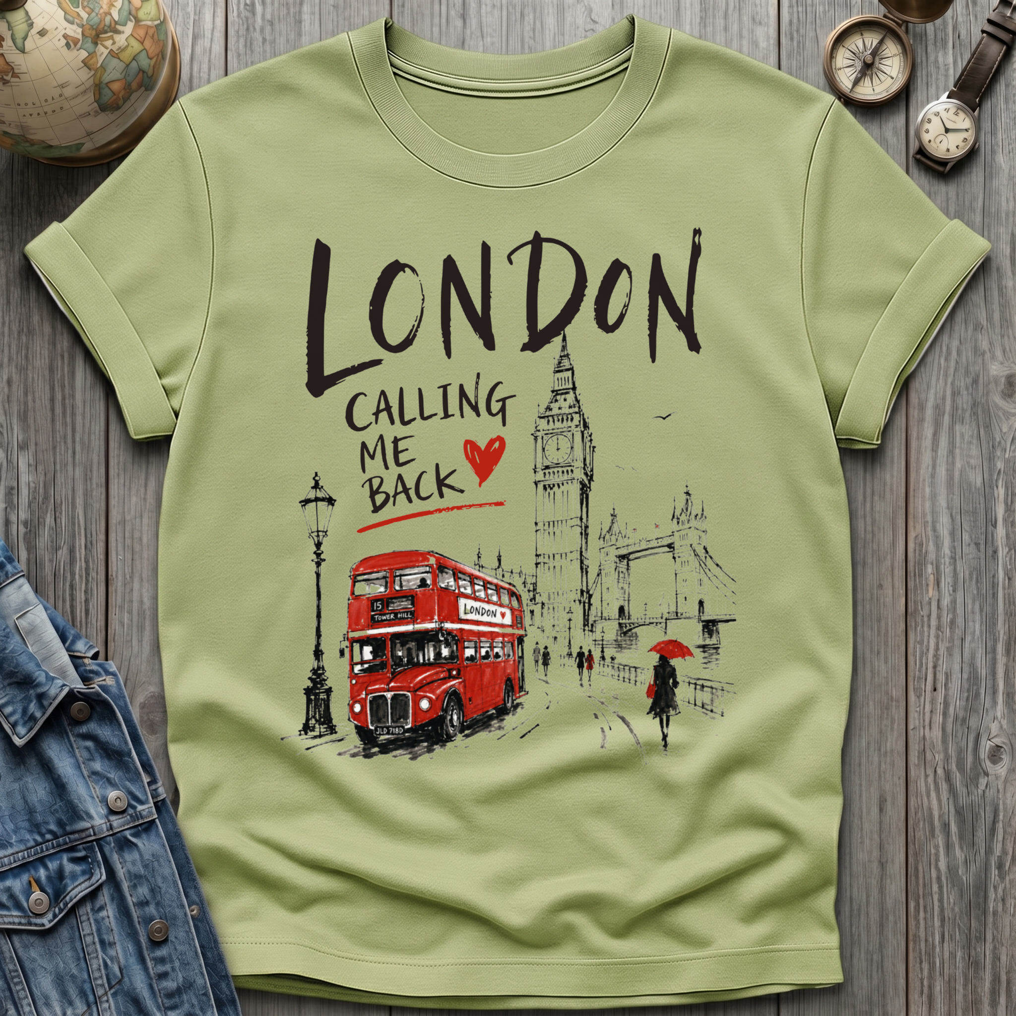 London Calling Me T-Shirt