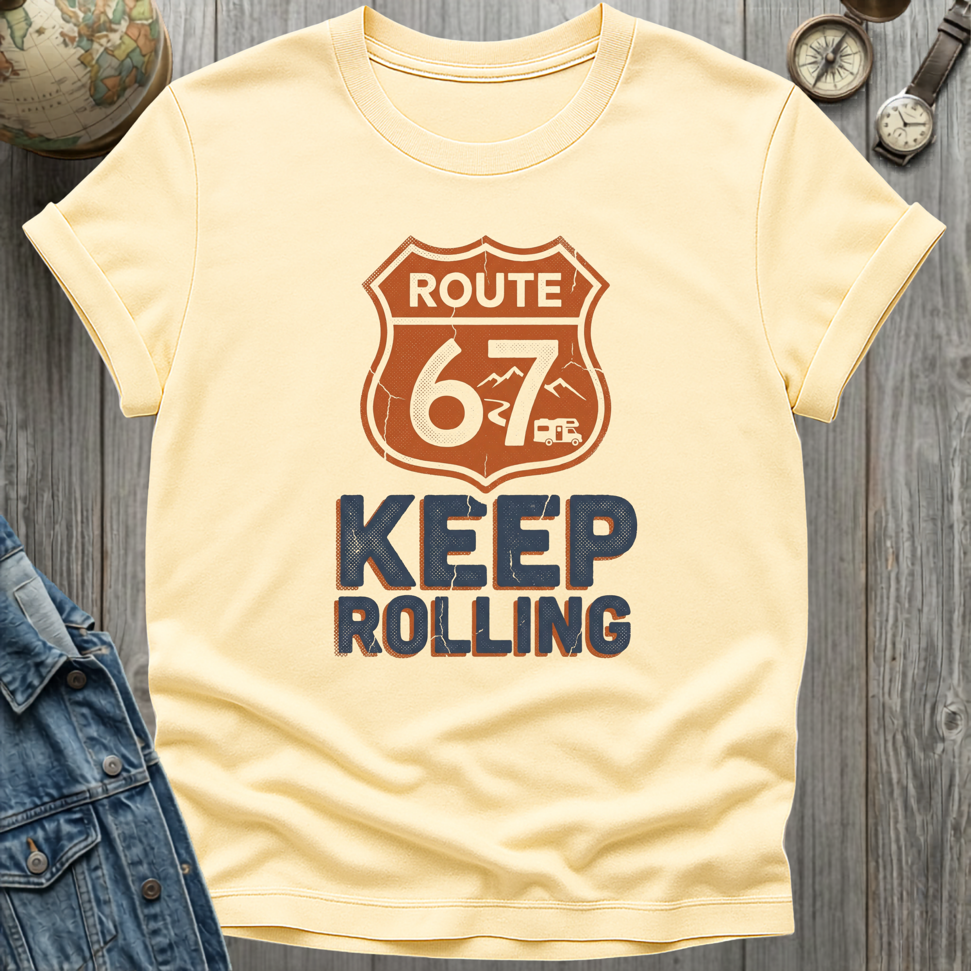 Route 67 Keep Rolling T-Shirt