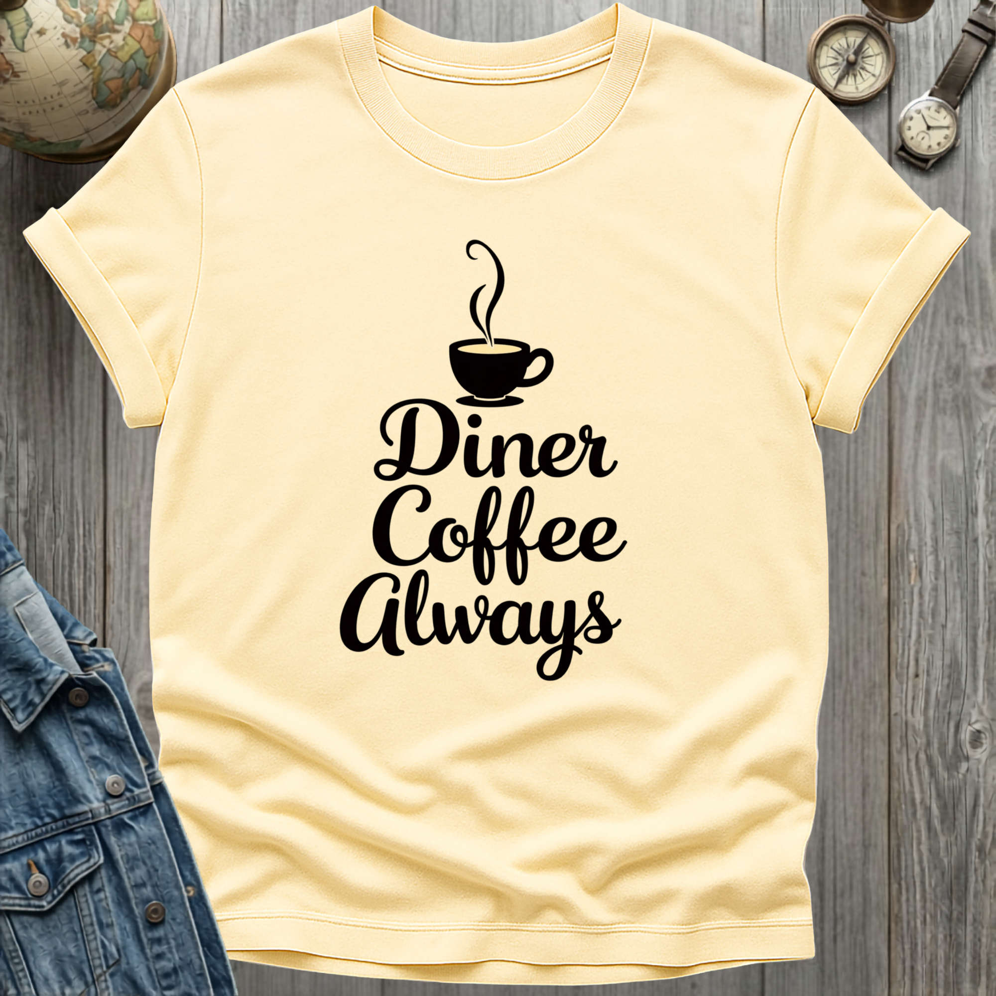 Diner Coffee Always T-Shirt