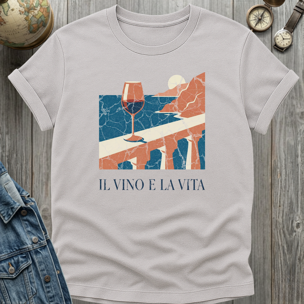 Il Vino E La Vita T-Shirt