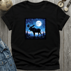 Moose Beneath Stars T-Shirt