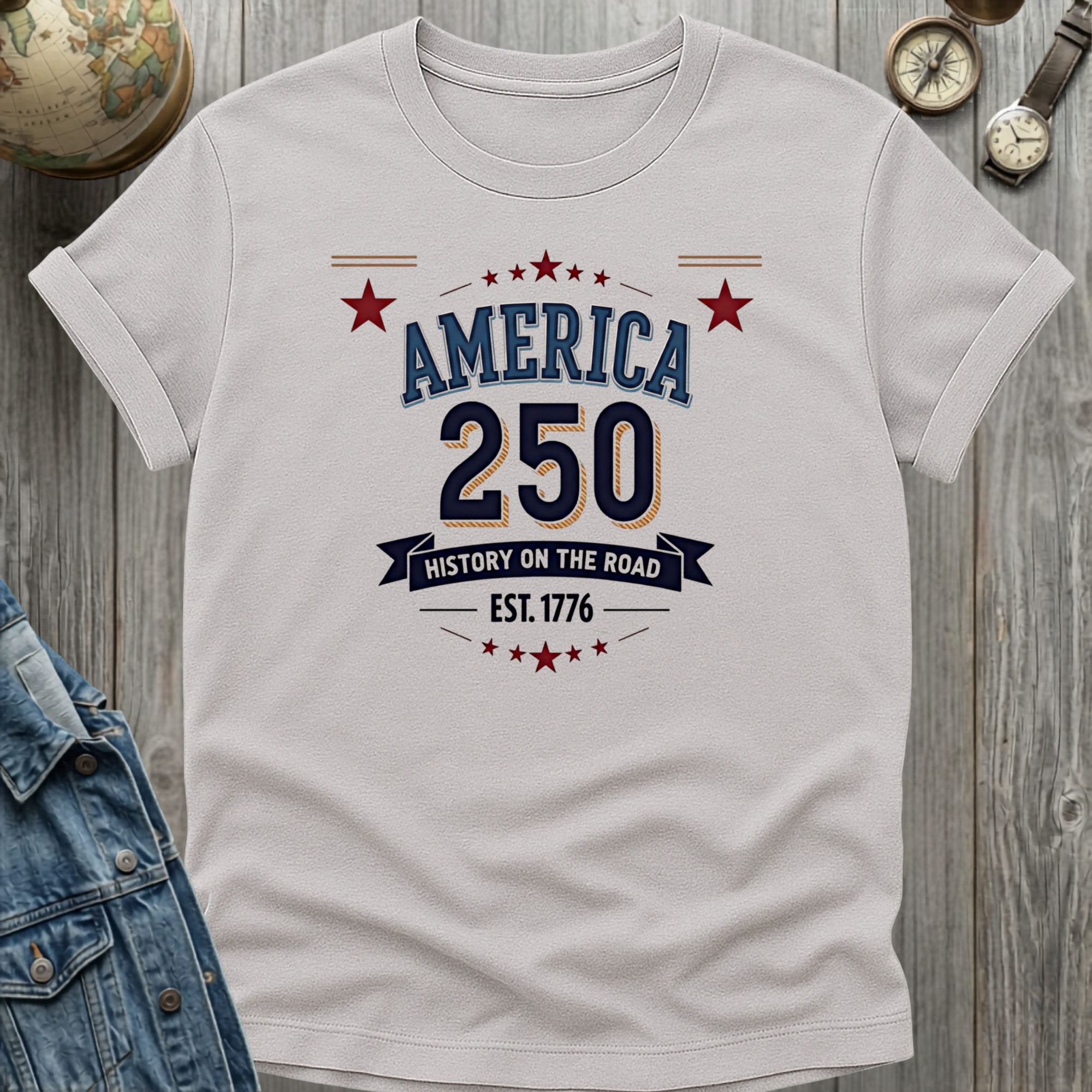 America 250 History T-Shirt