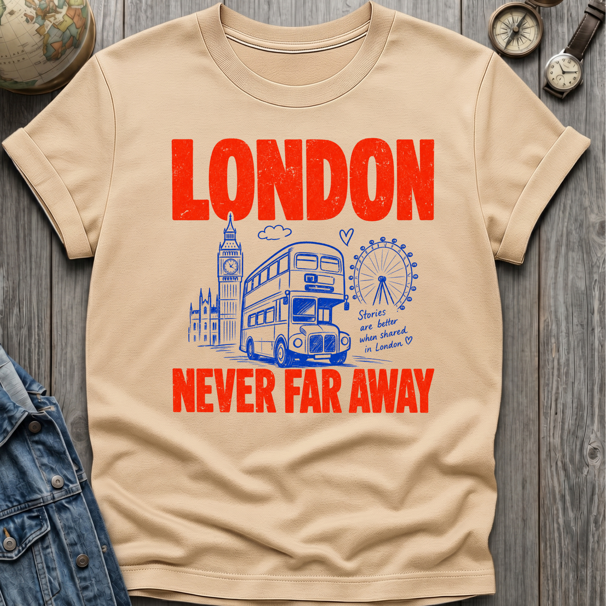 London Never Far T-Shirt