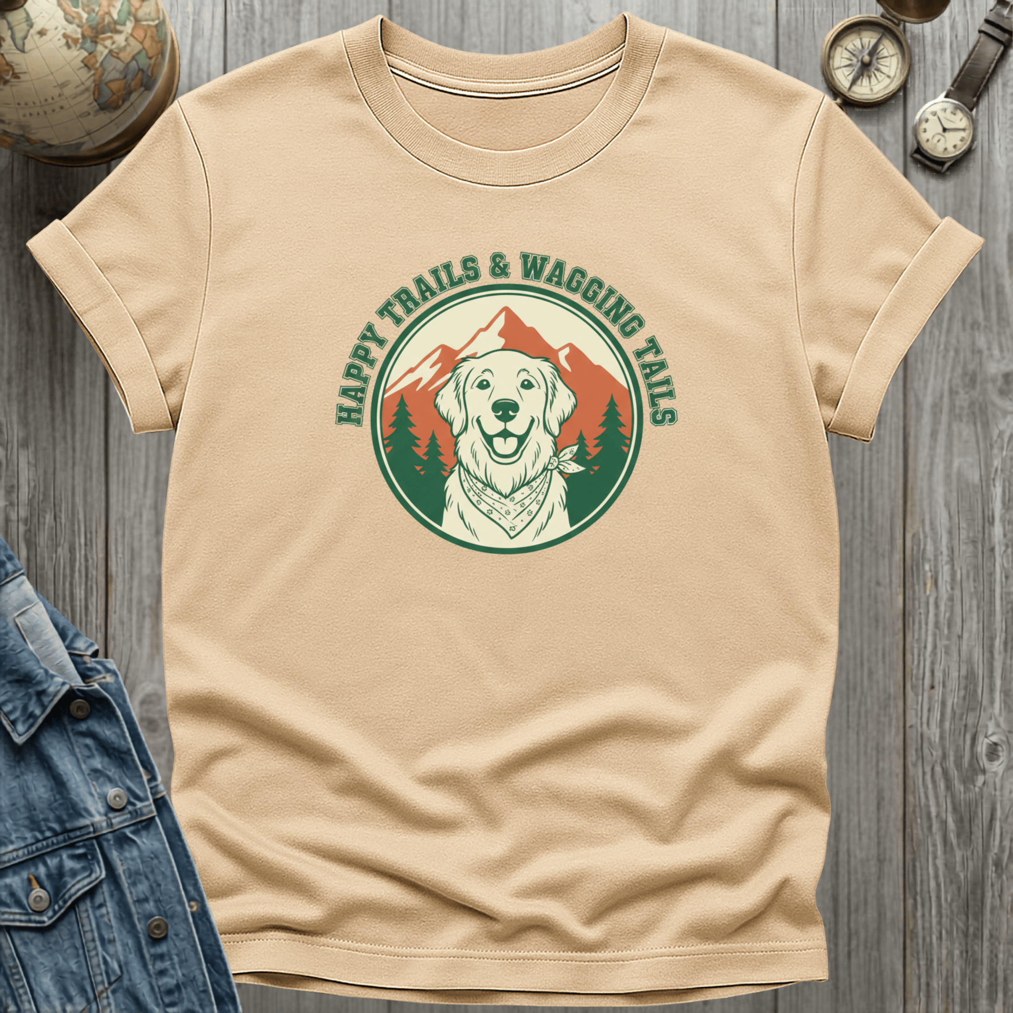 Happy Trails Wagging Tails T-Shirt