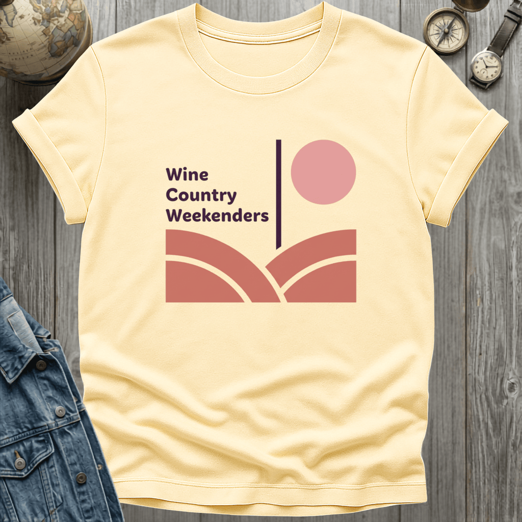 Wine Country Retro T-Shirt