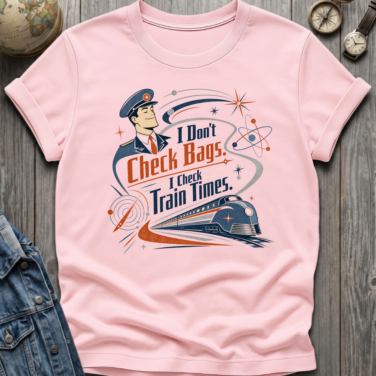Check Train Times T-Shirt
