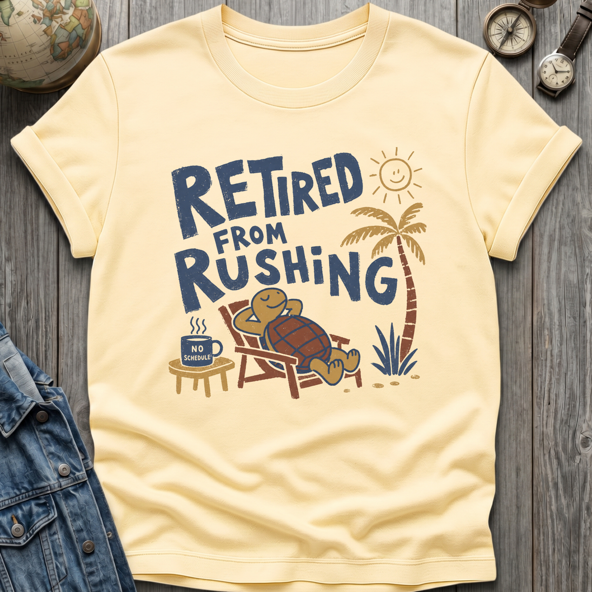 Retired From Rushing T-Shirt
