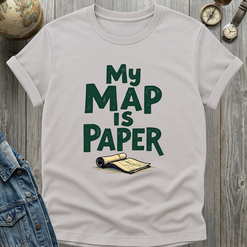 My Map is Paper T-Shirt
