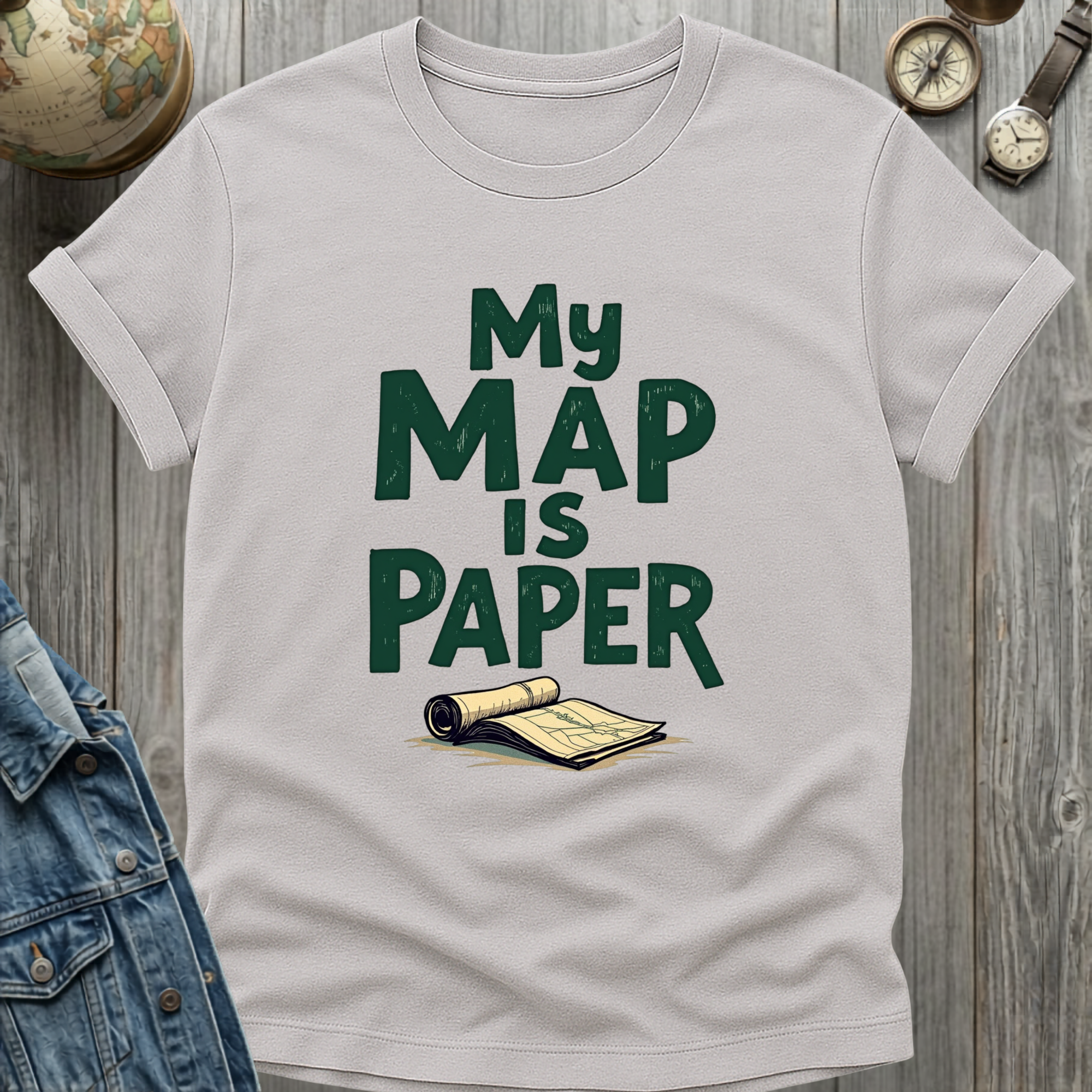 My Map is Paper T-Shirt