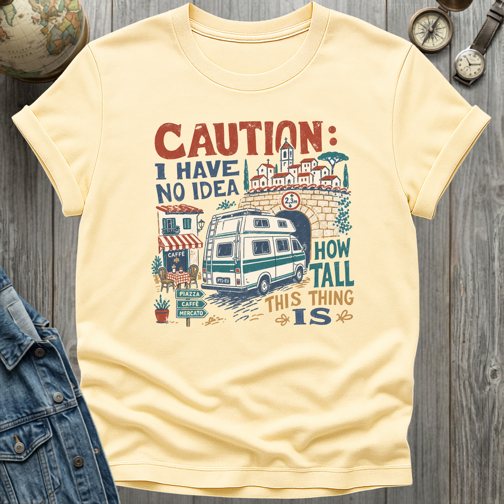 Caution No Idea T-Shirt