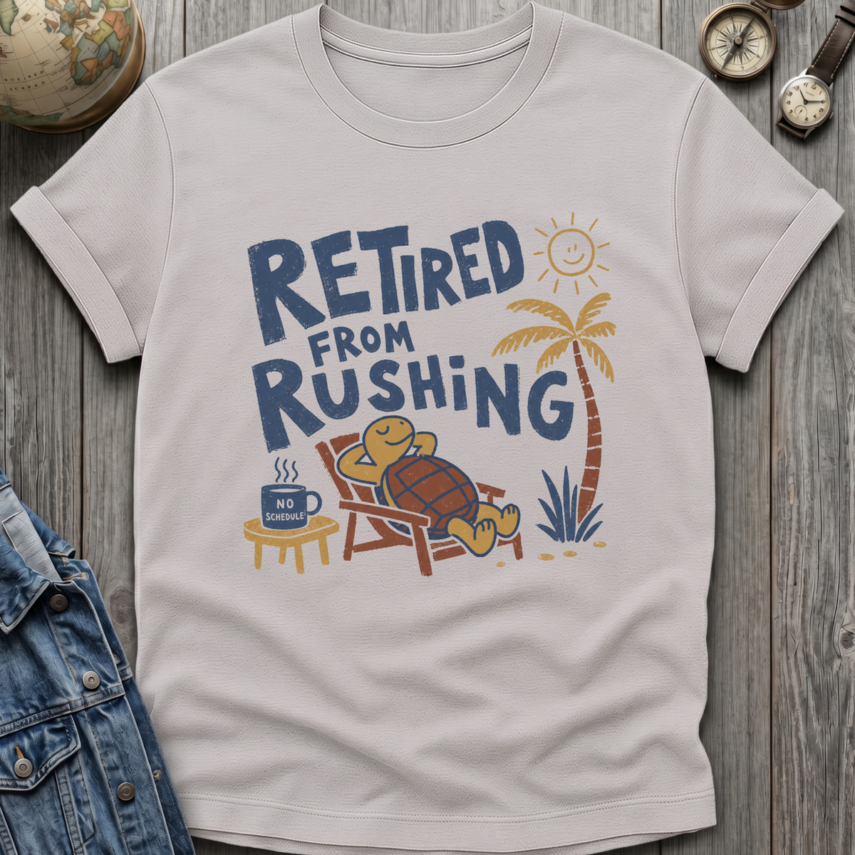 Retired From Rushing T-Shirt