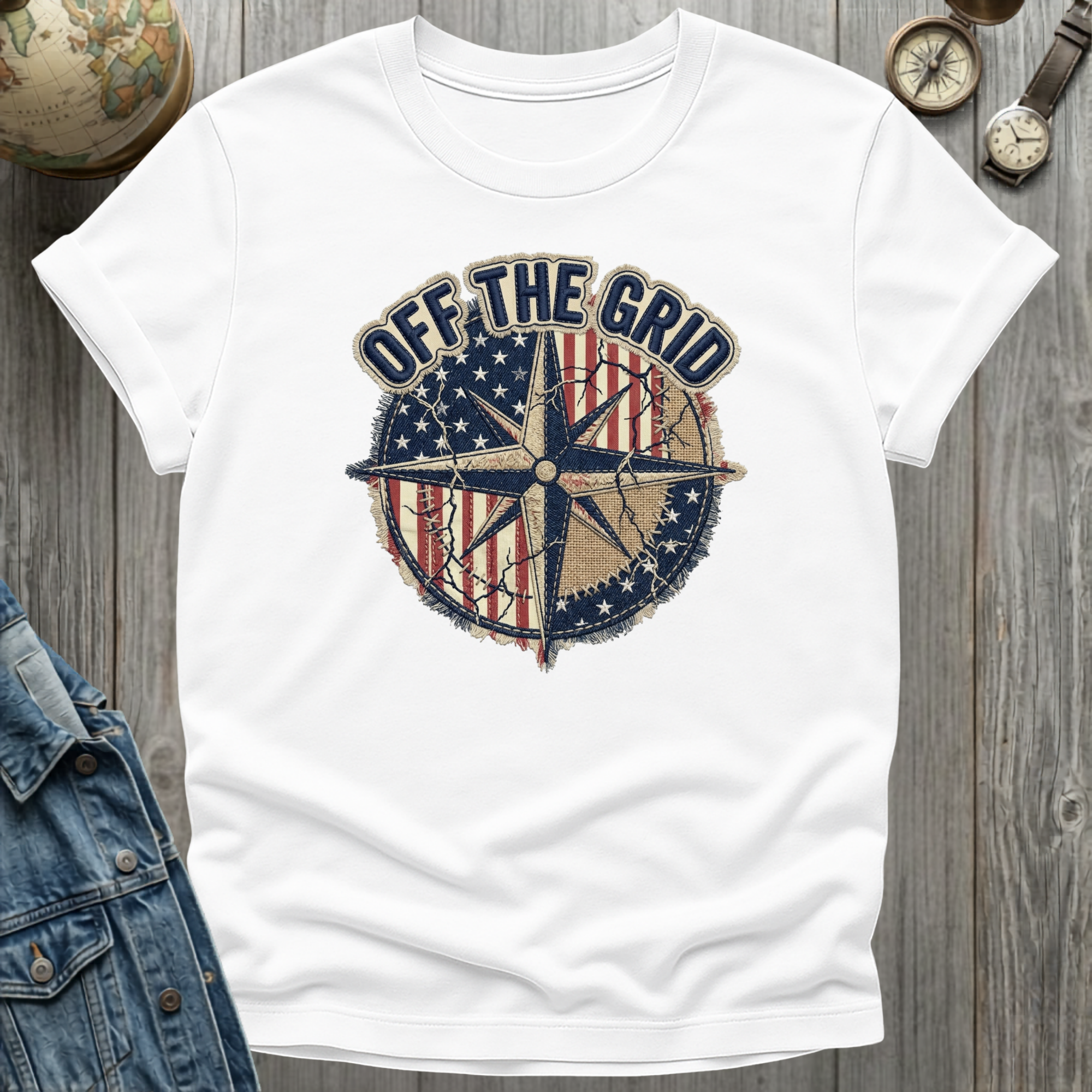 Off The Grid Patch T-Shirt