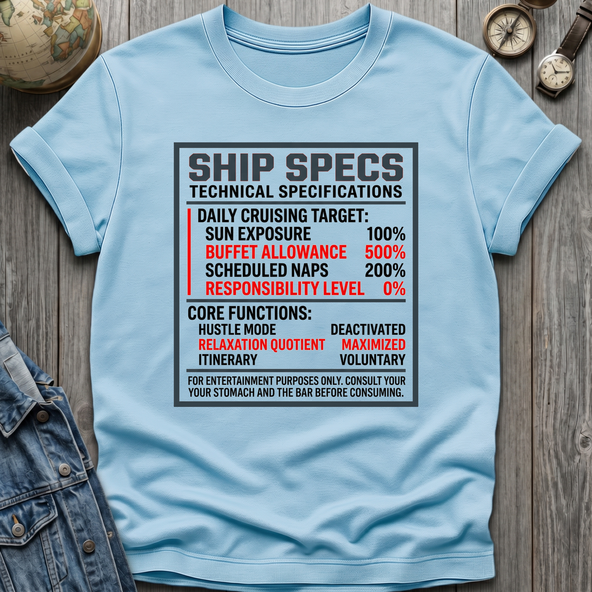 Ship Specs T-Shirt