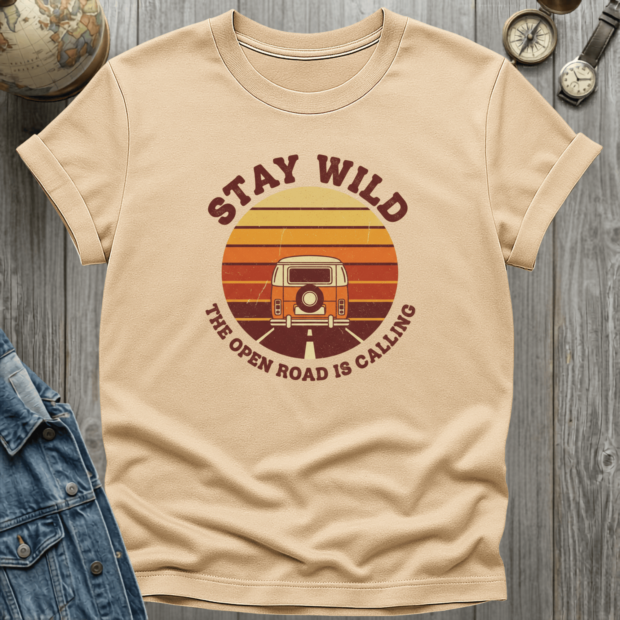 Stay Wild Road is Calling T-Shirt