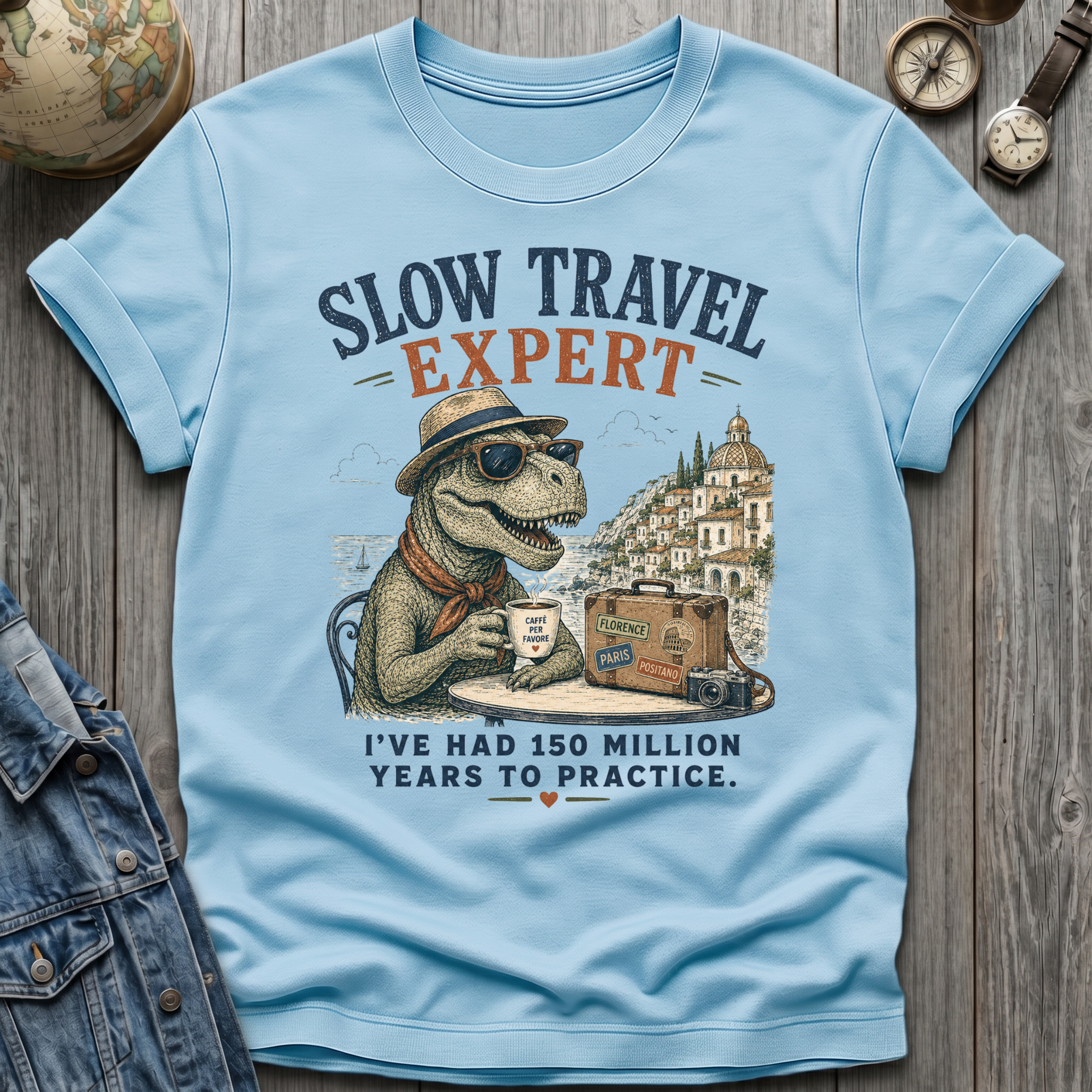 Dino Slow Travel T-Shirt
