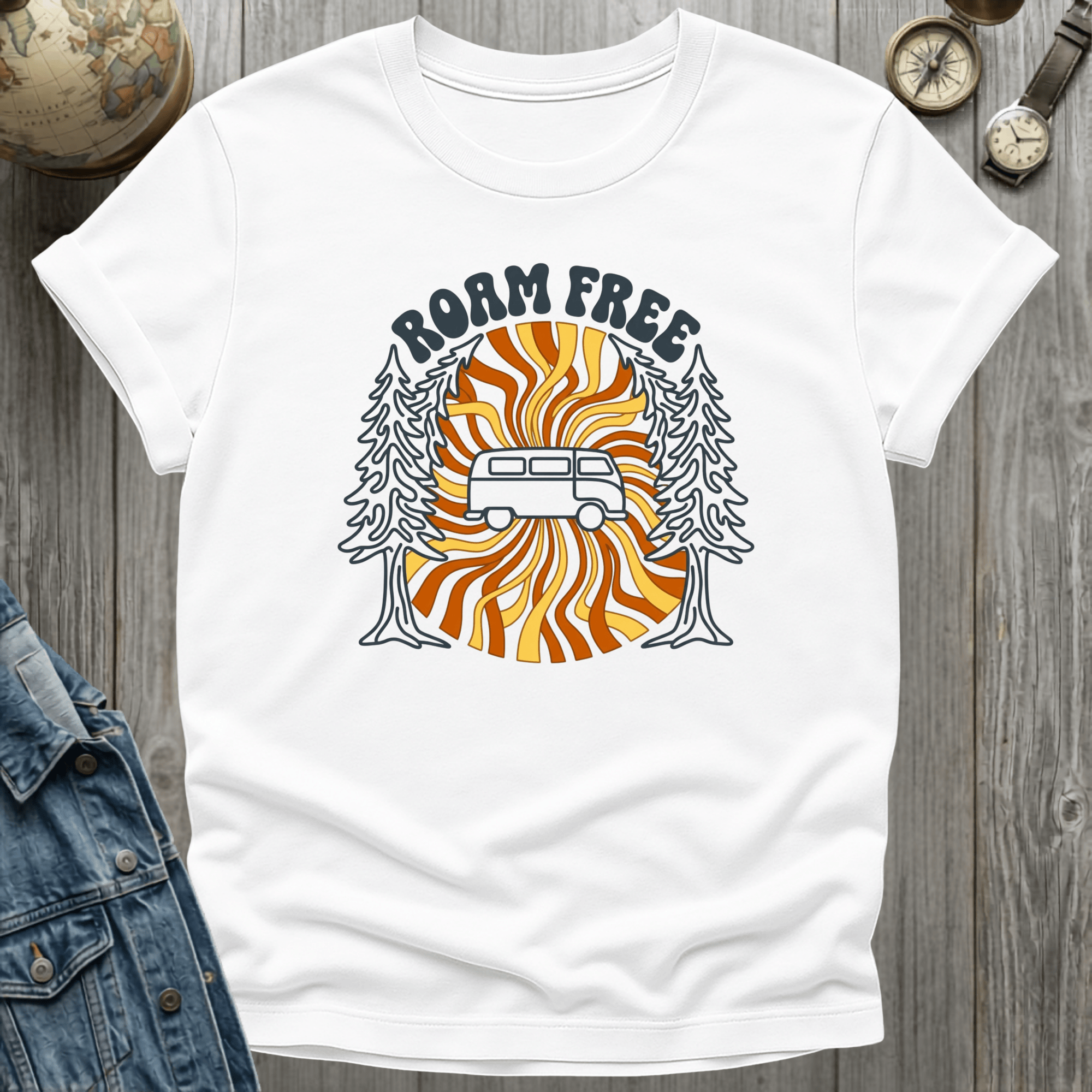 Roam Free Retro T-Shirt
