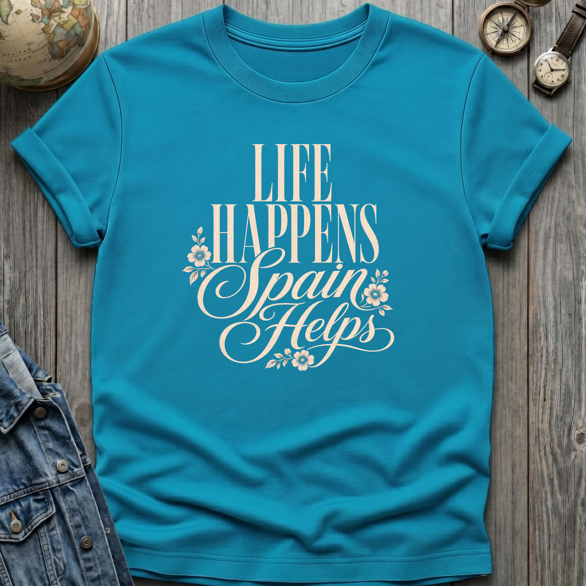 Spain Helps T-Shirt