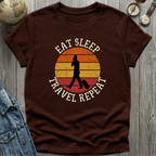 Retro Eat Sleep T-Shirt