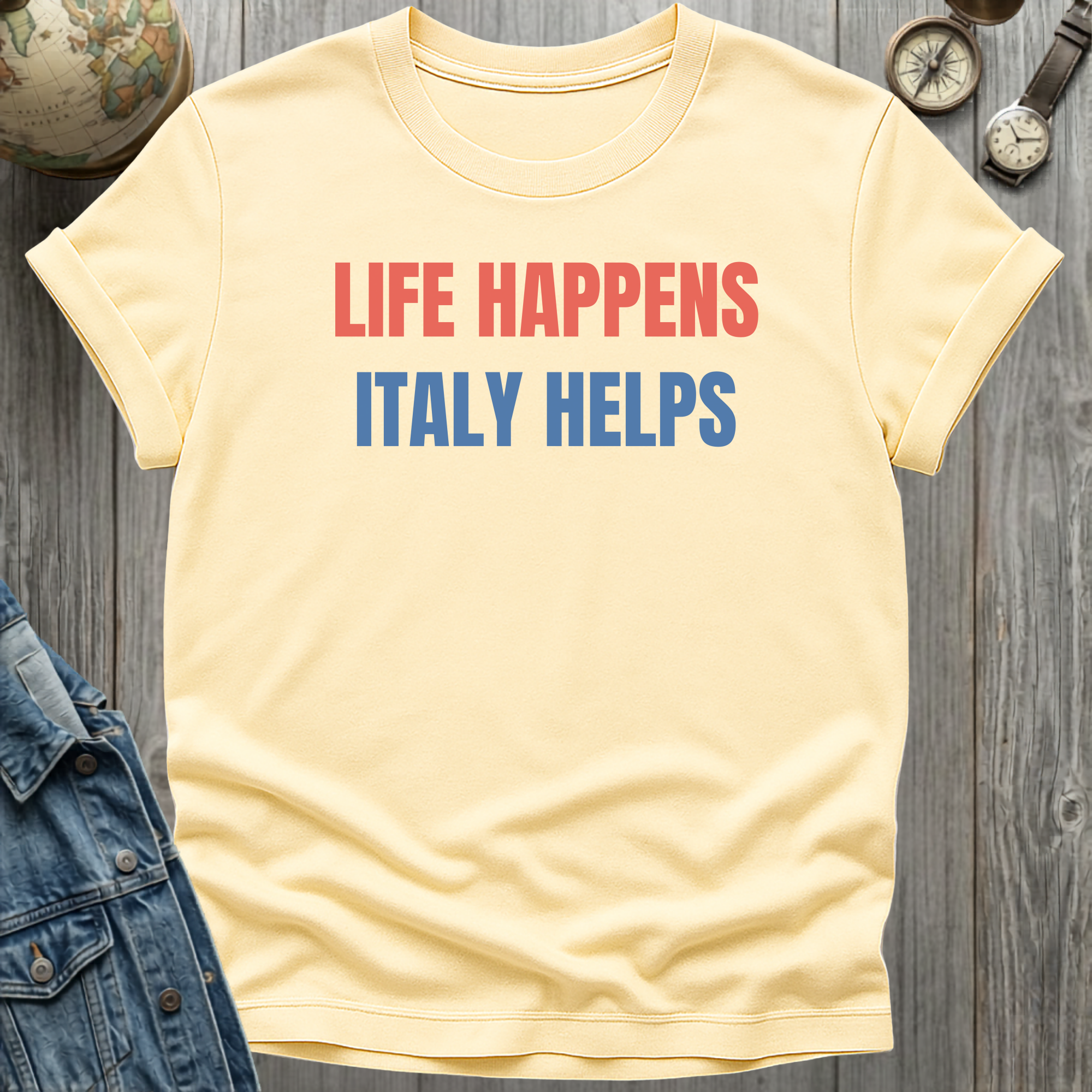 Italy Helps T-Shirt