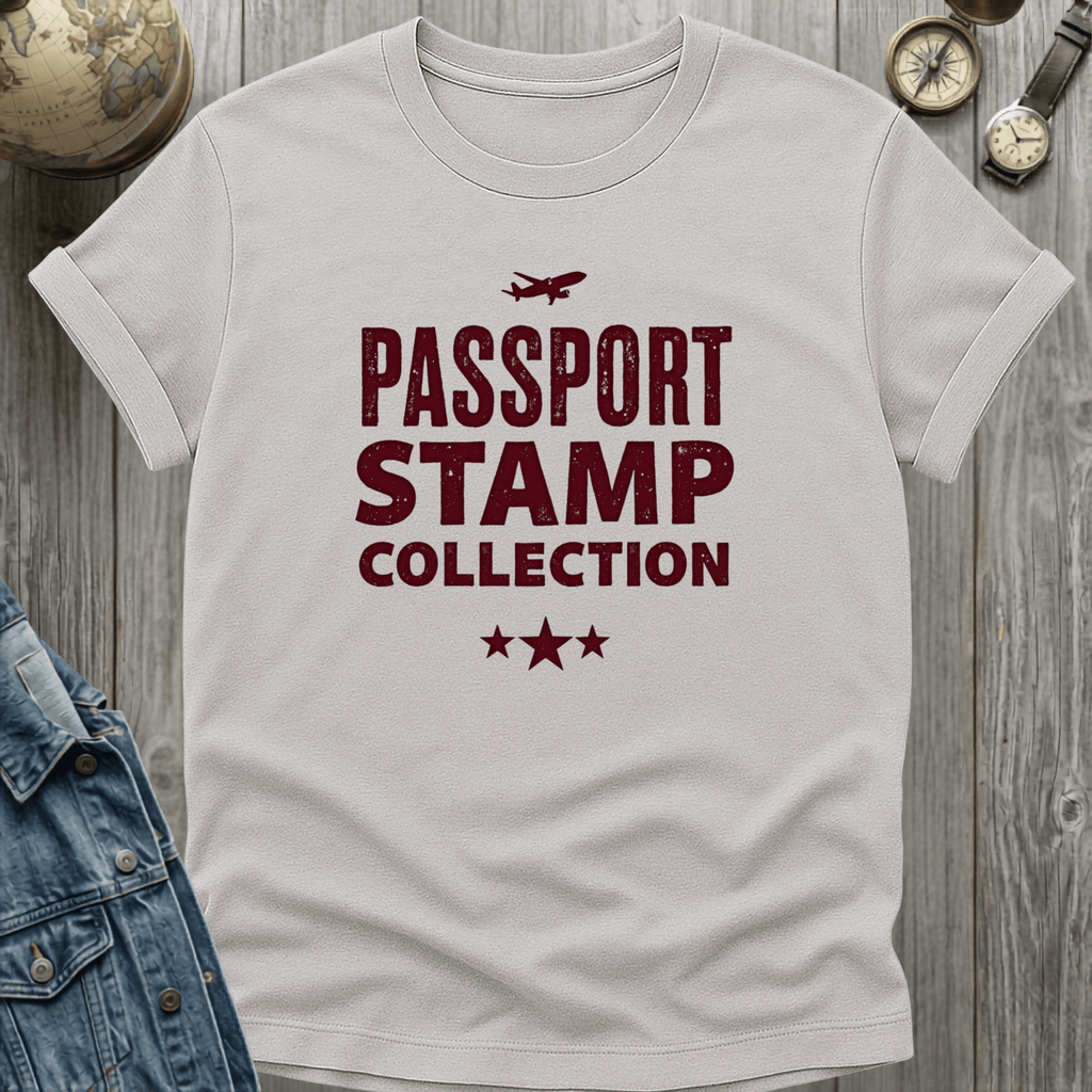 Passport Stamp Collection T-Shirt