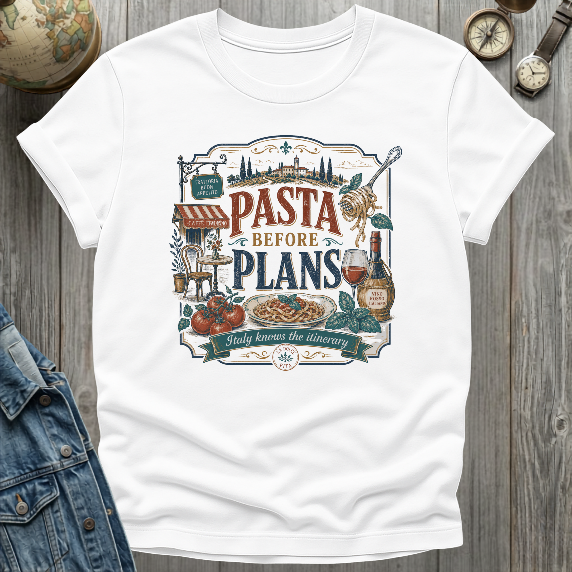 Pasta Plans T-Shirt