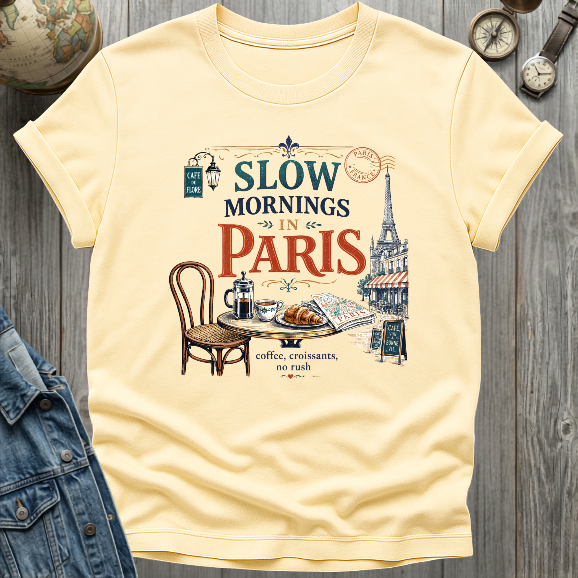 Paris Mornings T-Shirt