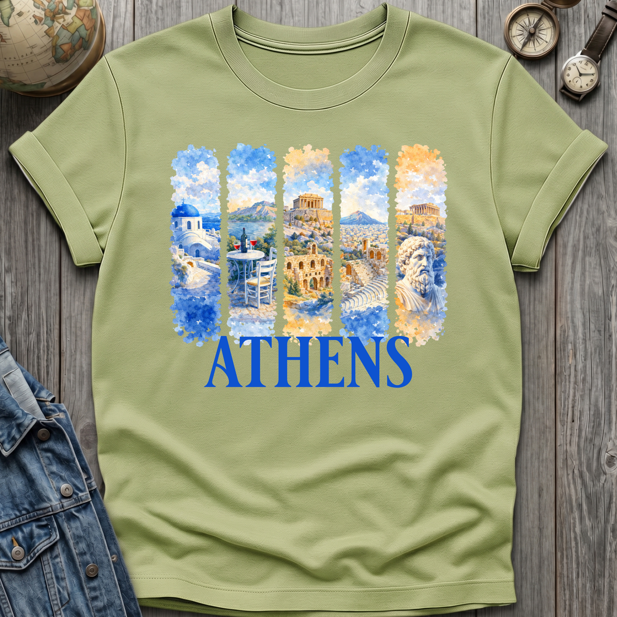 Athens Scenic T-Shirt
