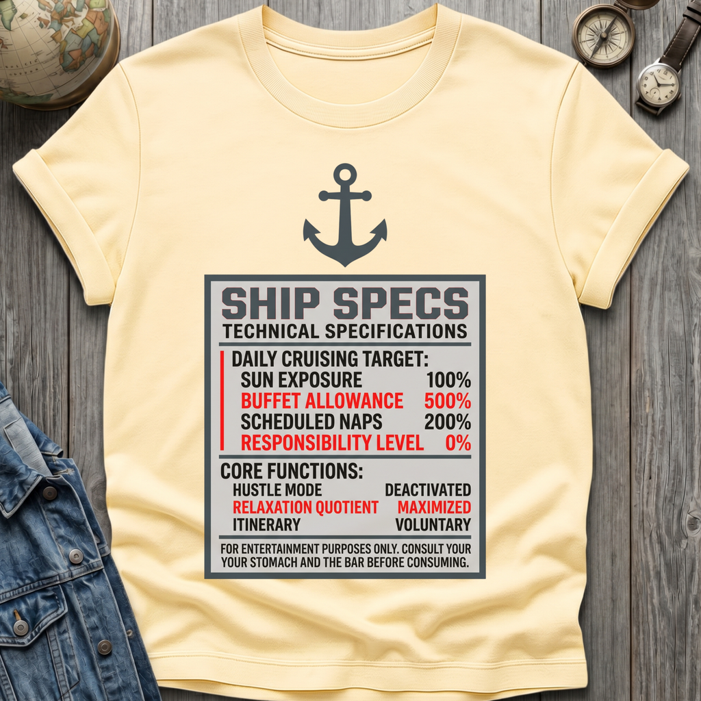 Ship Specs T-Shirt