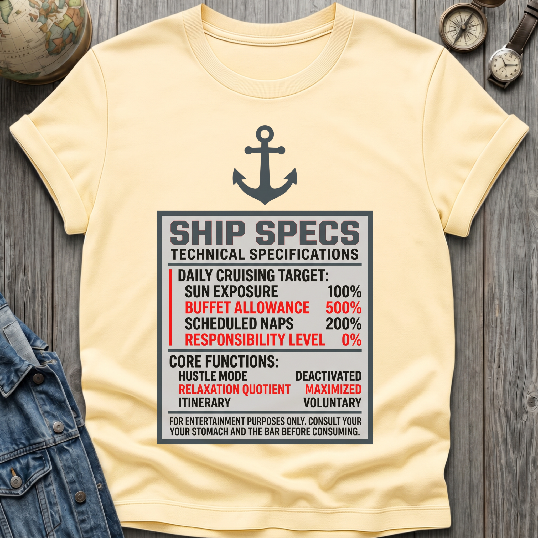 Ship Specs T-Shirt