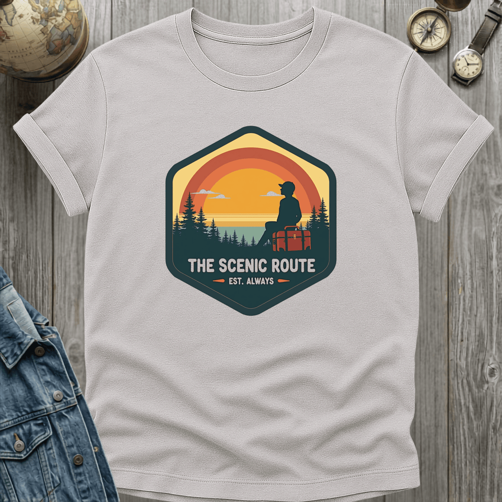 Scenic Route Est Always T-Shirt