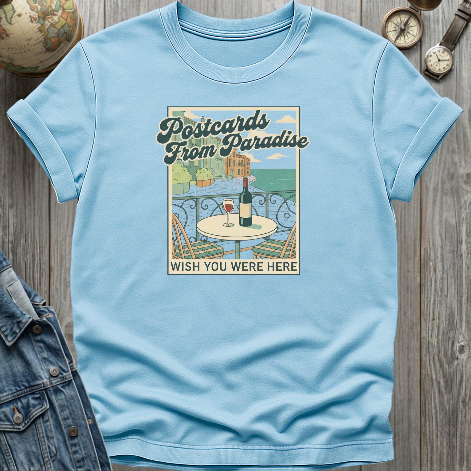 Postcards Paradise T-Shirt