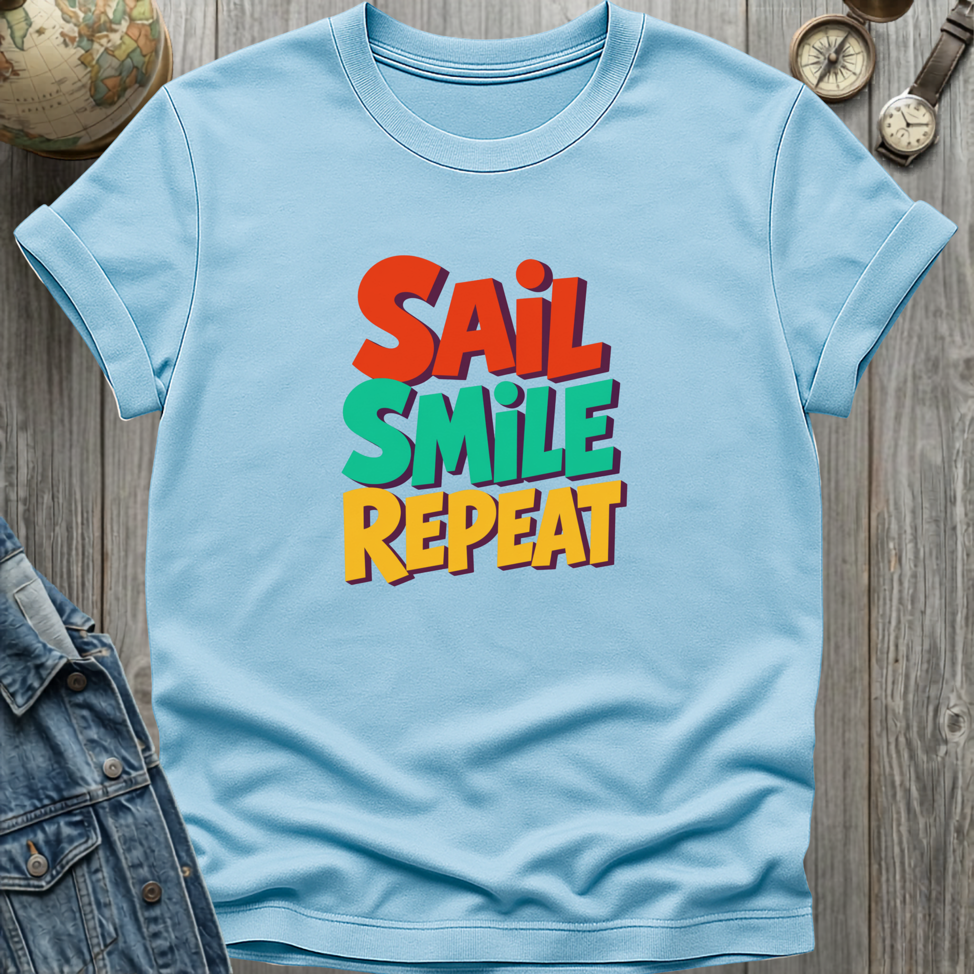 Sail Smile Repeat T-Shirt