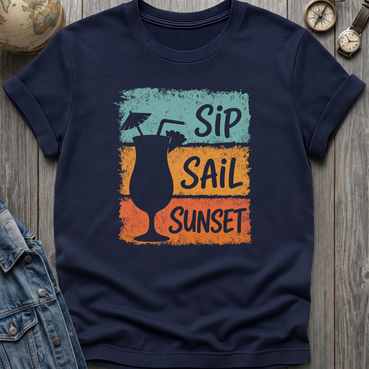 Sip Sail Sun T-Shirt