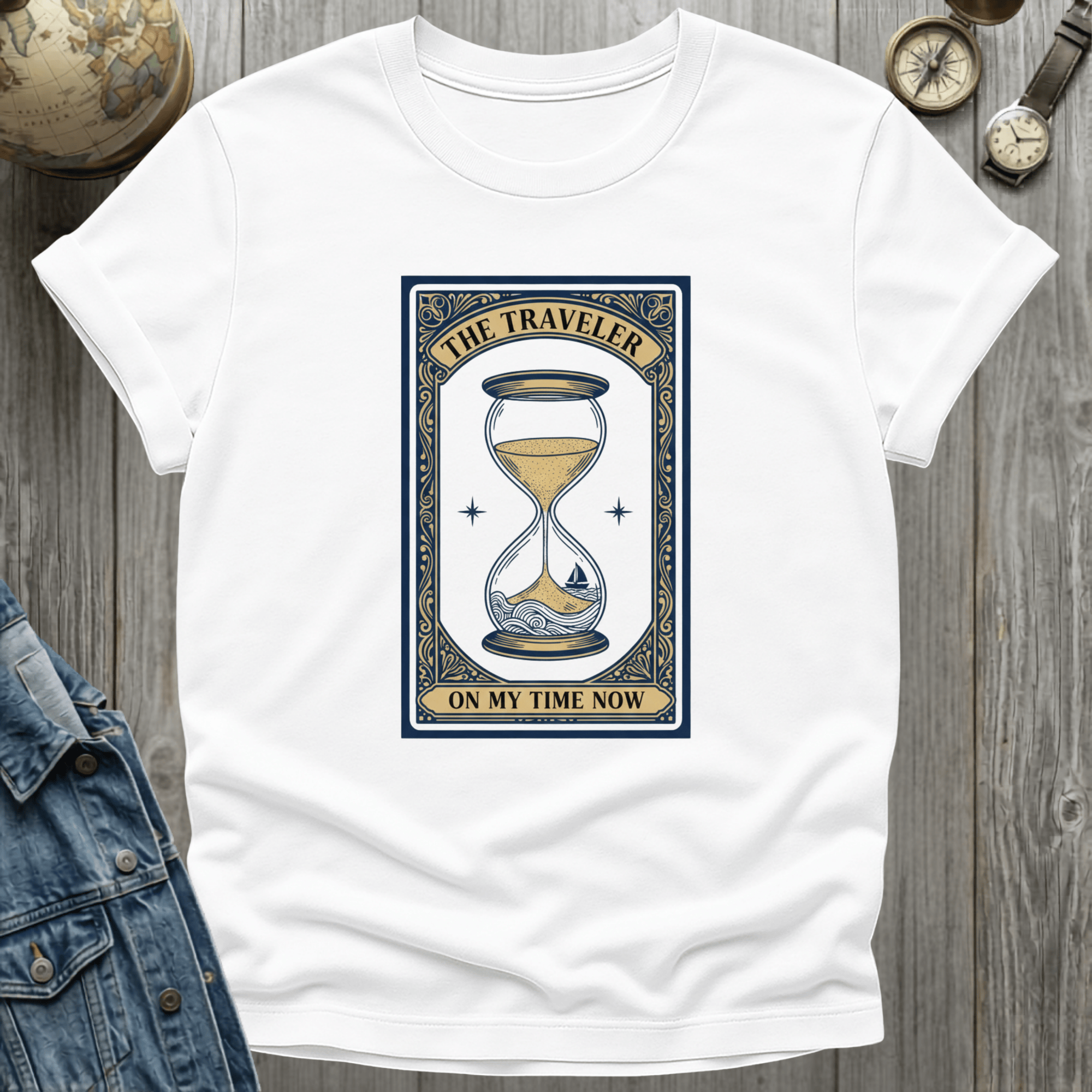 The Traveler Tarot Card T-Shirt
