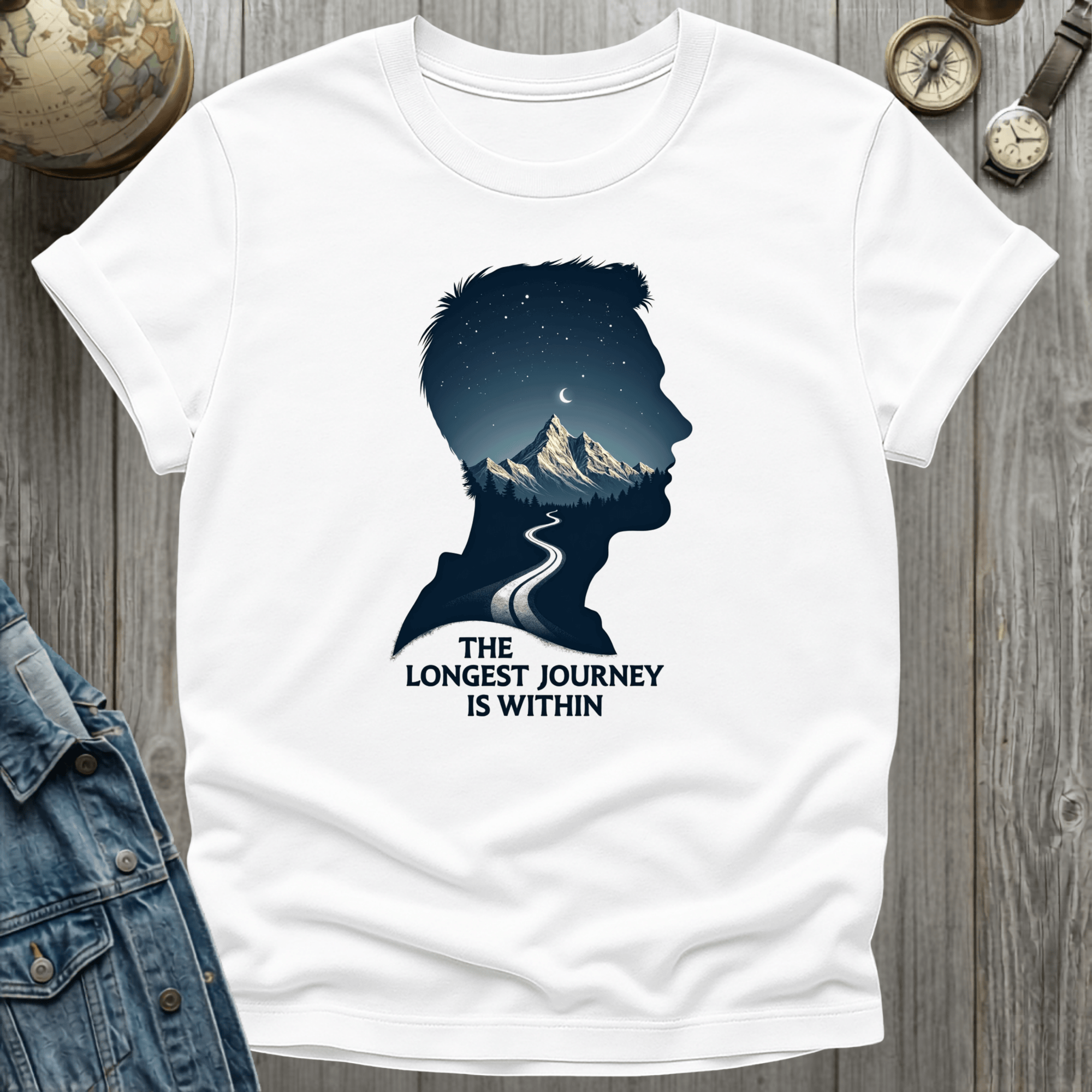 Longest Journey is Within T-Shirt