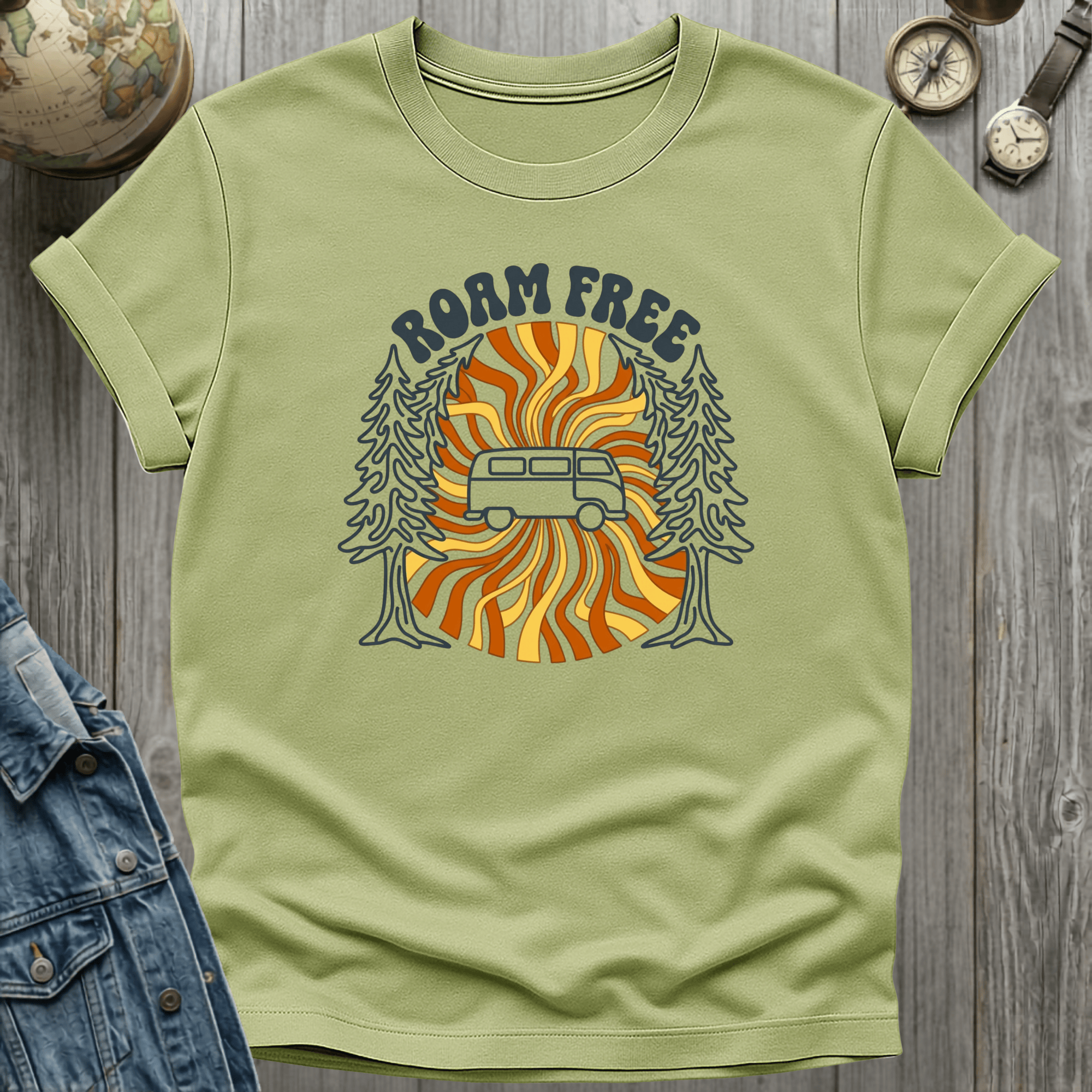 Roam Free Retro T-Shirt
