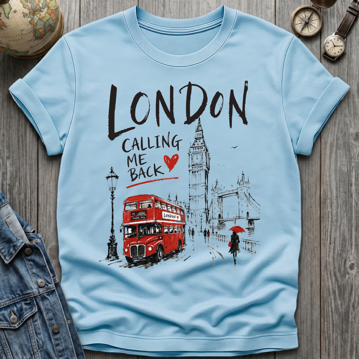 London Calling Me T-Shirt