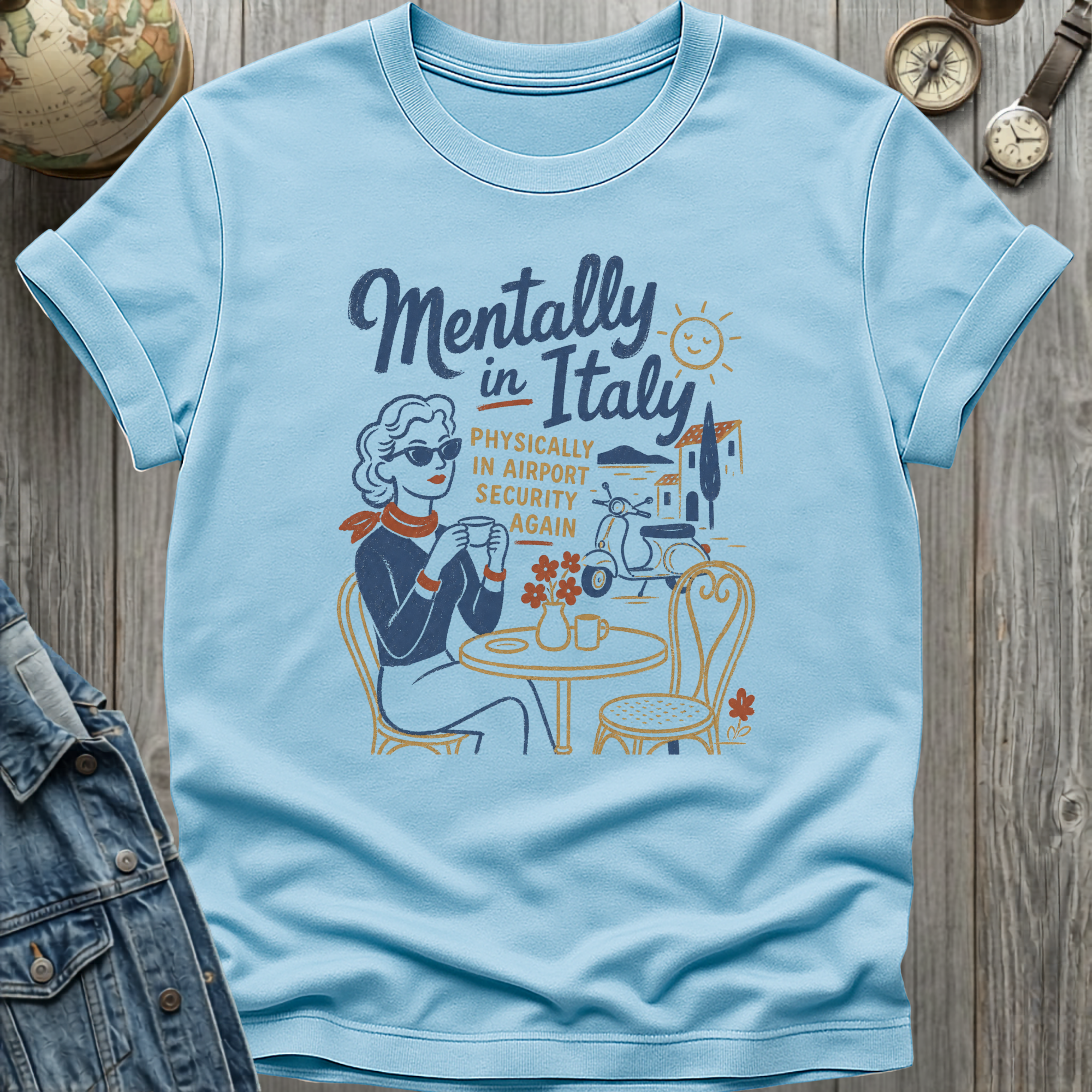 Airport Security Italy T-Shirt